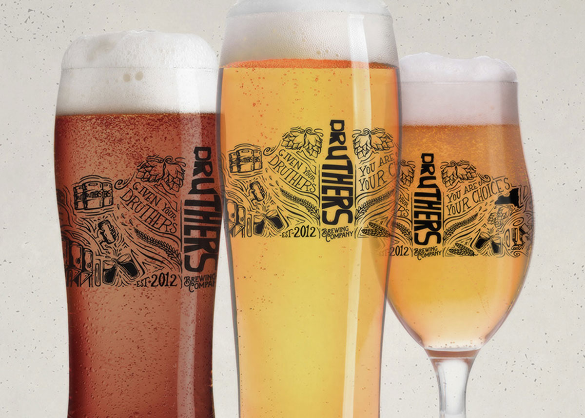 Big Hop IPA Beer Glasses | V3 | Best Craft Beer Glasses